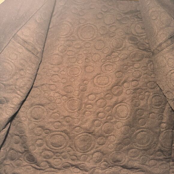 Covet Handcrafted Redemption Black Wool Blend Double Breasted Button Coat Jacket - Picture 8 of 14